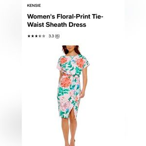 Kenzie Floral Sheath dress size 14